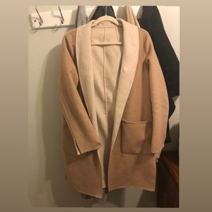 Banana Republic reversible longline coat